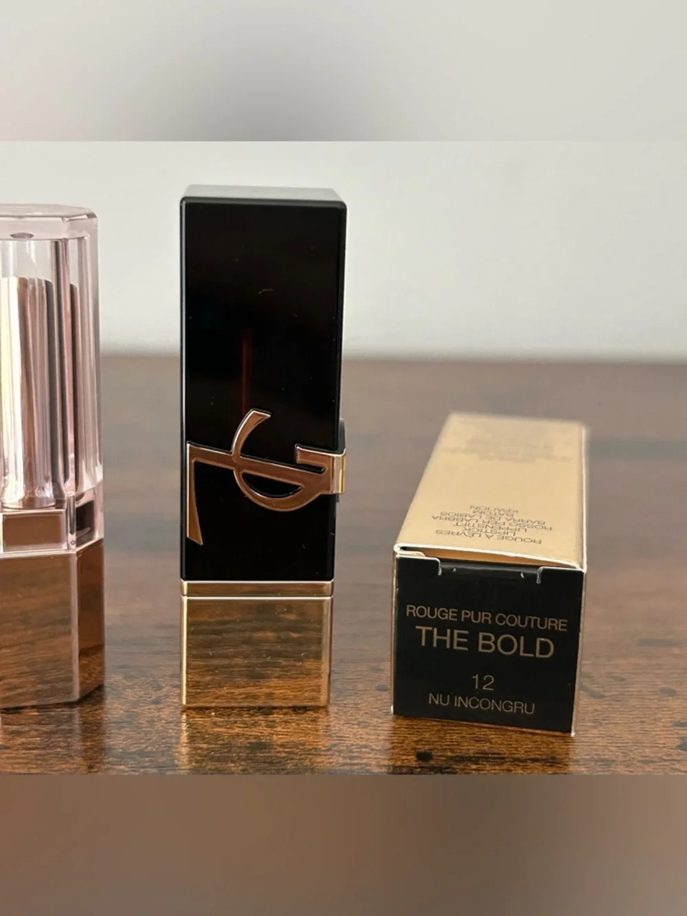 YSL Lipstick and Lancôme lip balm - 2pc mini size
